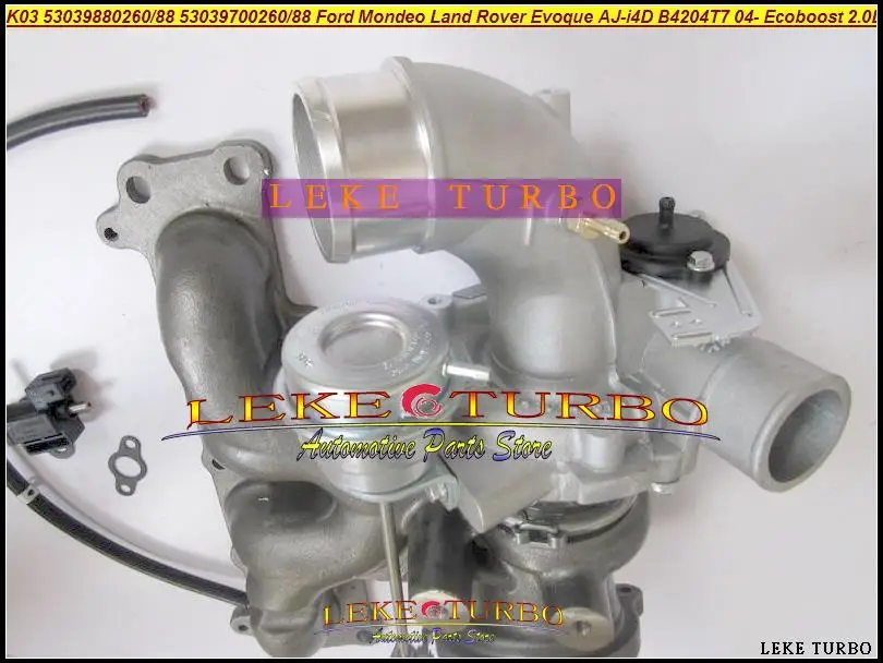 K03 53039880260 53039880289 53039700260 53039700288 Turbo For Ford Mondeo For Land Rover Evoque AJ-i4D B4204T7 04- Ecoboost 2.0L  (2)