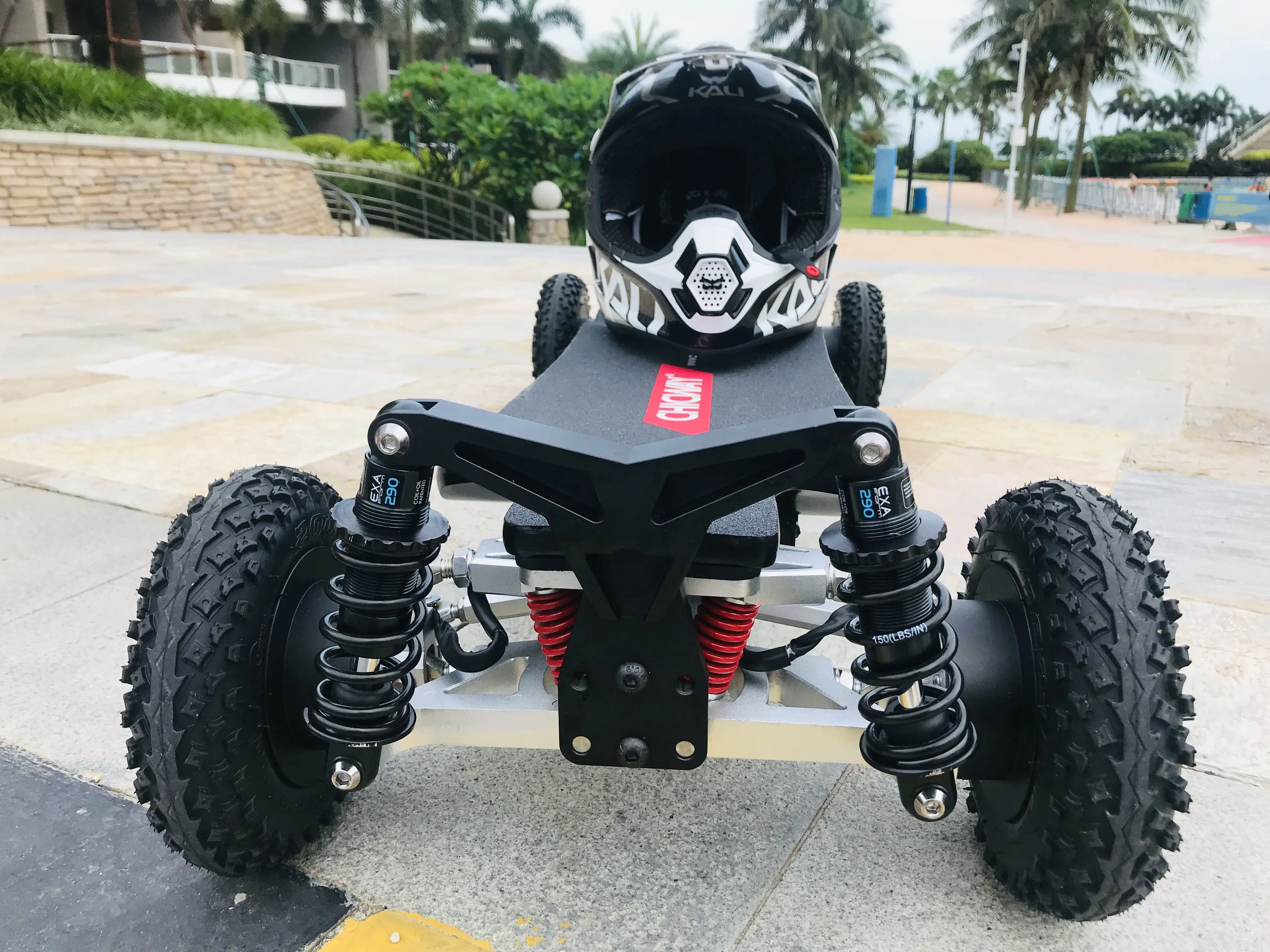 Flash Deal Electric skateboard CHICWAY Four-wheel high-performance off-road electric scooter,four-wheel drive 4*800, 3200W,45km/h,Bajaboard 2