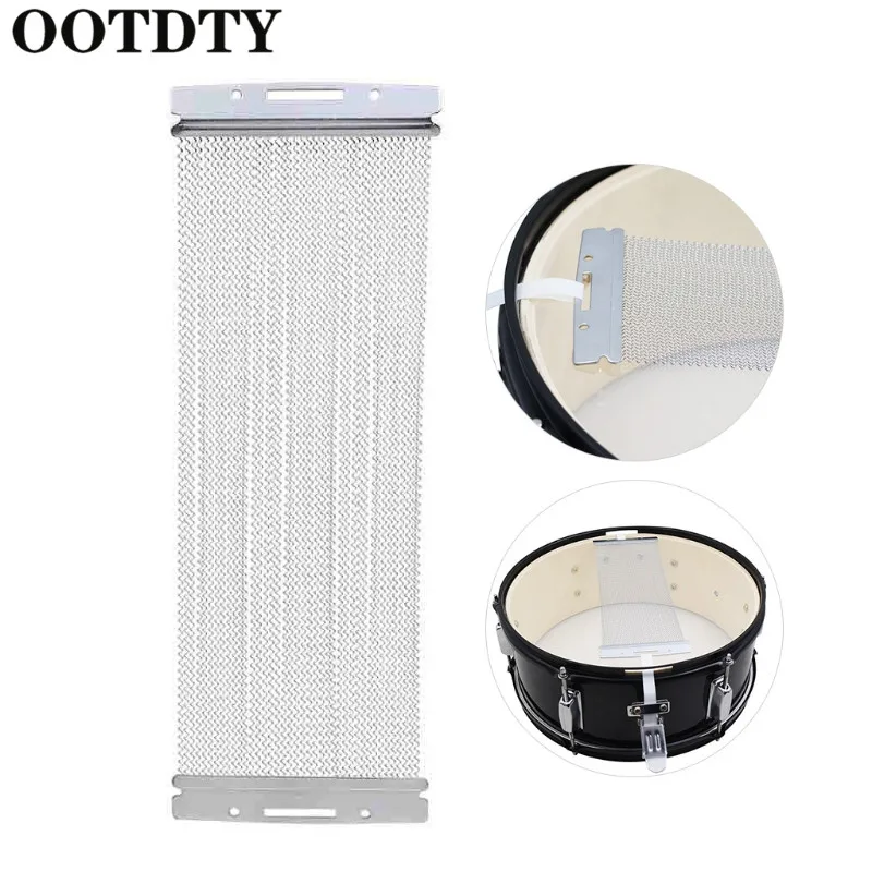 OOTDTY Steel Wire 20-42 Strands Drum Spring for 10-14 Inch Snare Drum Cajon Box Drum Snare Wire