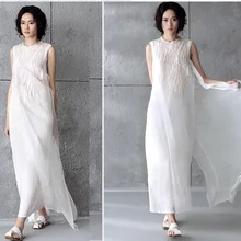 Осень белье платье Специальный Женщины платье длинный халат 18051-1