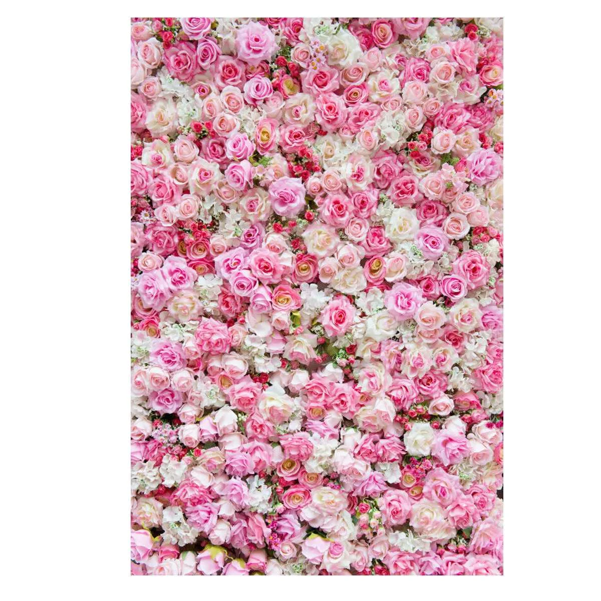 1,5x2,1 м 5x7 футов Свадебные розы 3D цветы стены Студия Фон фотографии фото фон ткань