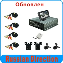 Promotion! Hot! 4CH CAR DVR Kit For Bus Taxi Truck Vehicle