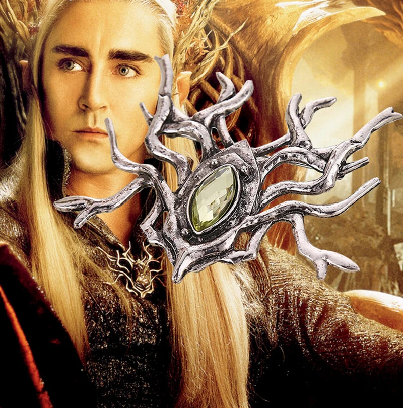 

New Popular Vintage The hobbit brooch Thranduil spider brooch punk jewelry Pin Broochs,Men Pin