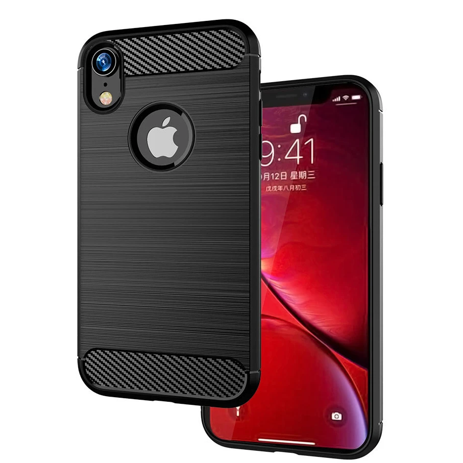 FERISING Case For iPhone X Case Silicone TPU Bumper XS Max Case Shockproof Carbon Cover for iPhoneX XS XR XSMAX Funda Capa Coqua FERISING Case For iPhone X Case Silicone TPU Bumper XS Max Case Shockproof Carbon Cover for iPhoneX XS XR XSMAX Funda Capa Coqua