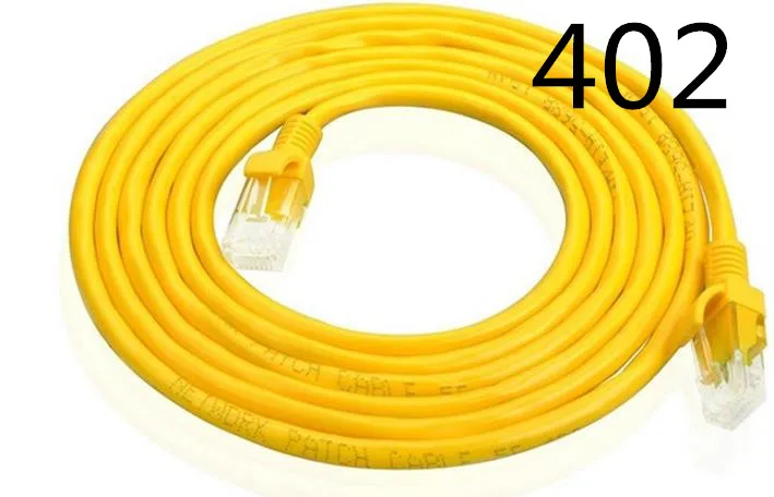 

Yellow 2M Cat 5 Network LAN Cable UTP Internet Ethernet Cable Patch Connector Cord Tools For PC Laptop.