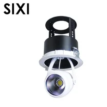 Светодиодный стрейч bean spotlight встроенный cob слоновий хобот лампа магазин одежды стрейч потолок spotlight 12 Вт 15 Вт 20 Вт 24 Вт