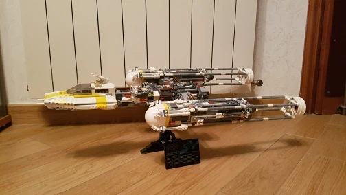

Star Series Wars Y Star Wing Attack Fighter Building Assembled Block Brick DIY Toy Educational Gift Compatible Lepins