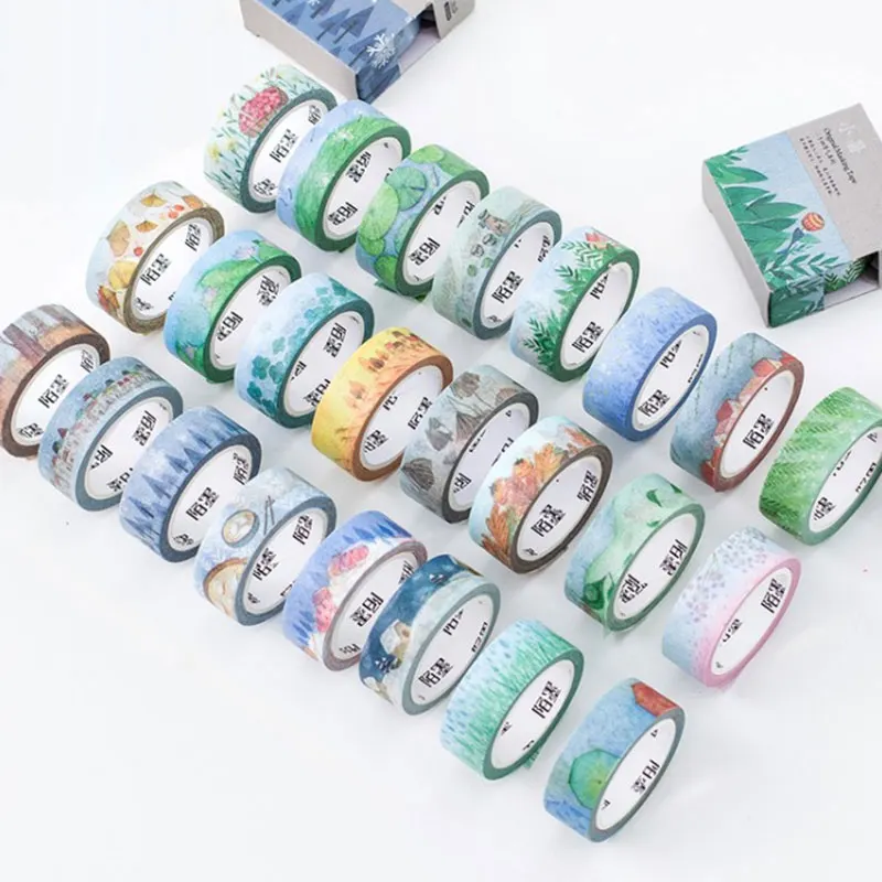 

1 x China's 24 solar term 1.5cm X 8 m washi tape children like DIY Diary decor masking tape stationery scrapbooking tool