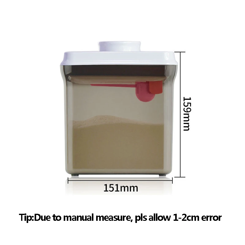 Baby Milk Powder Box Child Food Storage BPA Free Container Infants Leak Proof Portable Pot Toddler Large Seal Dinnerware MY0028 (4)