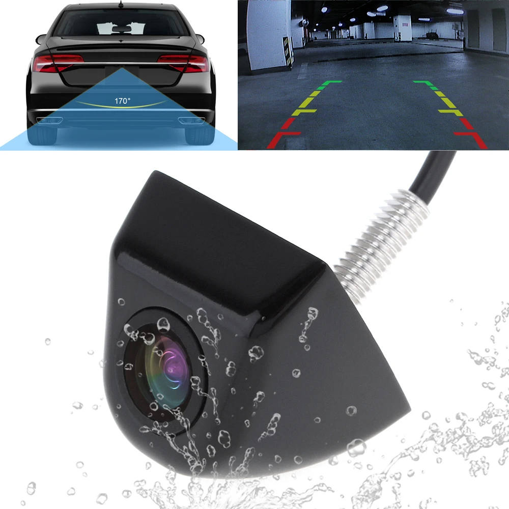

Night Vision Auto Car Rear View Camera 170 Degree Wide Angle Waterproof Car Parking Rearview Backup Reverse Camera for Vehicles