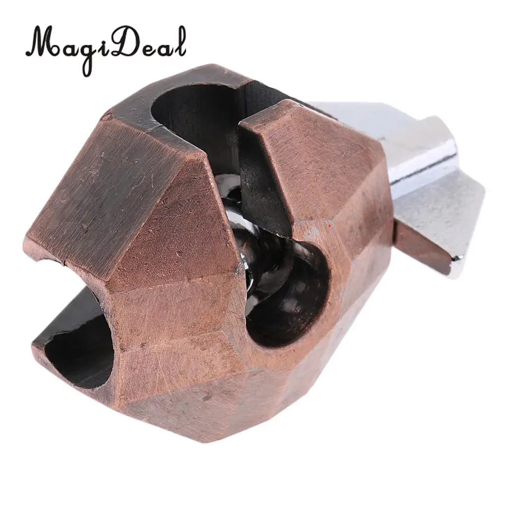 MagiDeal Alloy Shell Lock Puzzle Classic Metal Brain Teaser IQ EQ Test Intellgence Toy Gift for Adults Children Kids