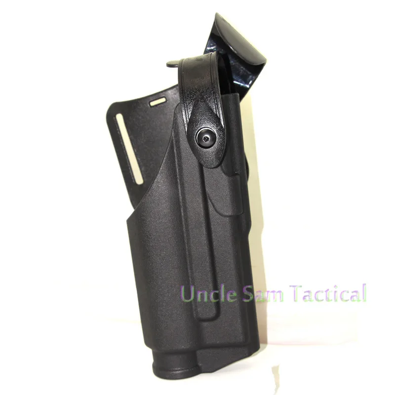 

Tactical Gun Holster Glock Light Bearing Compact Military CS Hunting Belt Holsters Fits Glock 17 19 22 23 31 32 Black