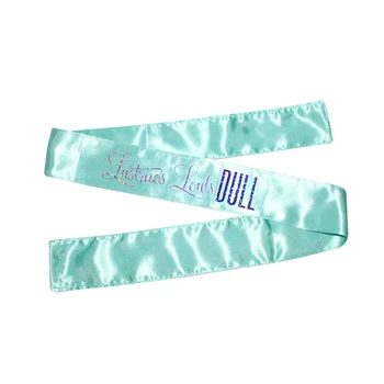 

Custom glitter foil logo virgin hair extensions bundle wrap head band,Virgin hair Forehead Wraps Headband Wrapping Belt tie Band
