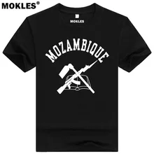 MOZAMBIQUE t shirt diy free custom made name number moz t-shirt nation flag mz republic portuguese college university 0 clothing