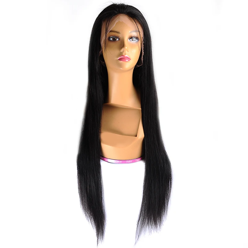 Remyblue 360 кружевных фронтальных париков перуанские прямые волосы парик с волосами младенца Remy человеческие волосы натуральный черный парик для женщин
