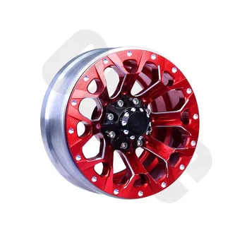 

4pcs CNC Alloy 1.9inch Wheel Hub Rim Beadlock For 1/10 RC Crawler Car TRX4 RC4WD D90 D110 Axial Scx10 90046 VS4-10 CCO1