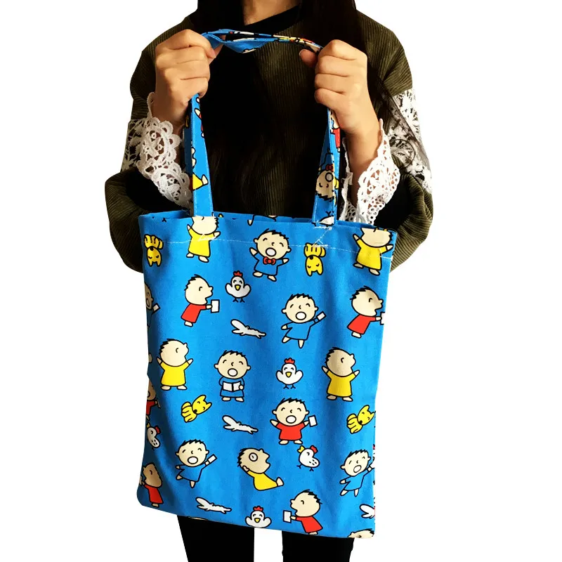 Большой рот Doraemon модные аниме холщовые сумки через плечо мягкая сумка-мессенджер повседневная хозяйственная сумка для девушек Новинка