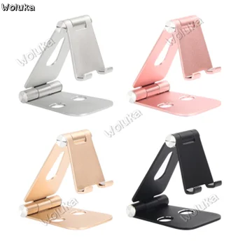 

Mobile phone Universal Bracket Desktop Metal Folding base multifunctional aluminum alloy support frame CD50 T03