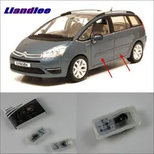 Liandlee для Citroen C4 Picasso 2006 дверной светильник Ghost Shadow s Автомобильный логотип светодиодный проектор приветственный светильник для дверей