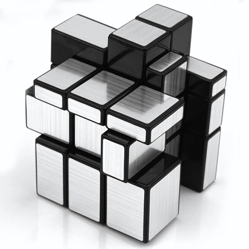 Hot 1PC Irregular Mirror Blocks Professional Magic Cube Brain IQ