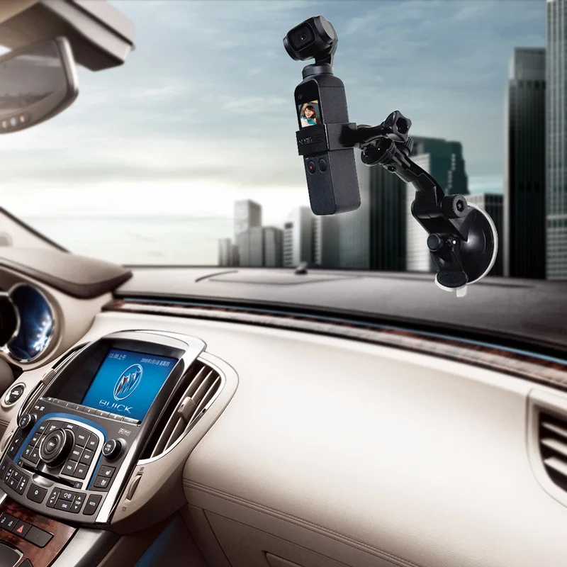 OSMO Pocket Multifunction Automotive Glass Suction Cup Mount Bracket for dji osmo Pocket camera Handheld gimbal Accessories 1 (1)