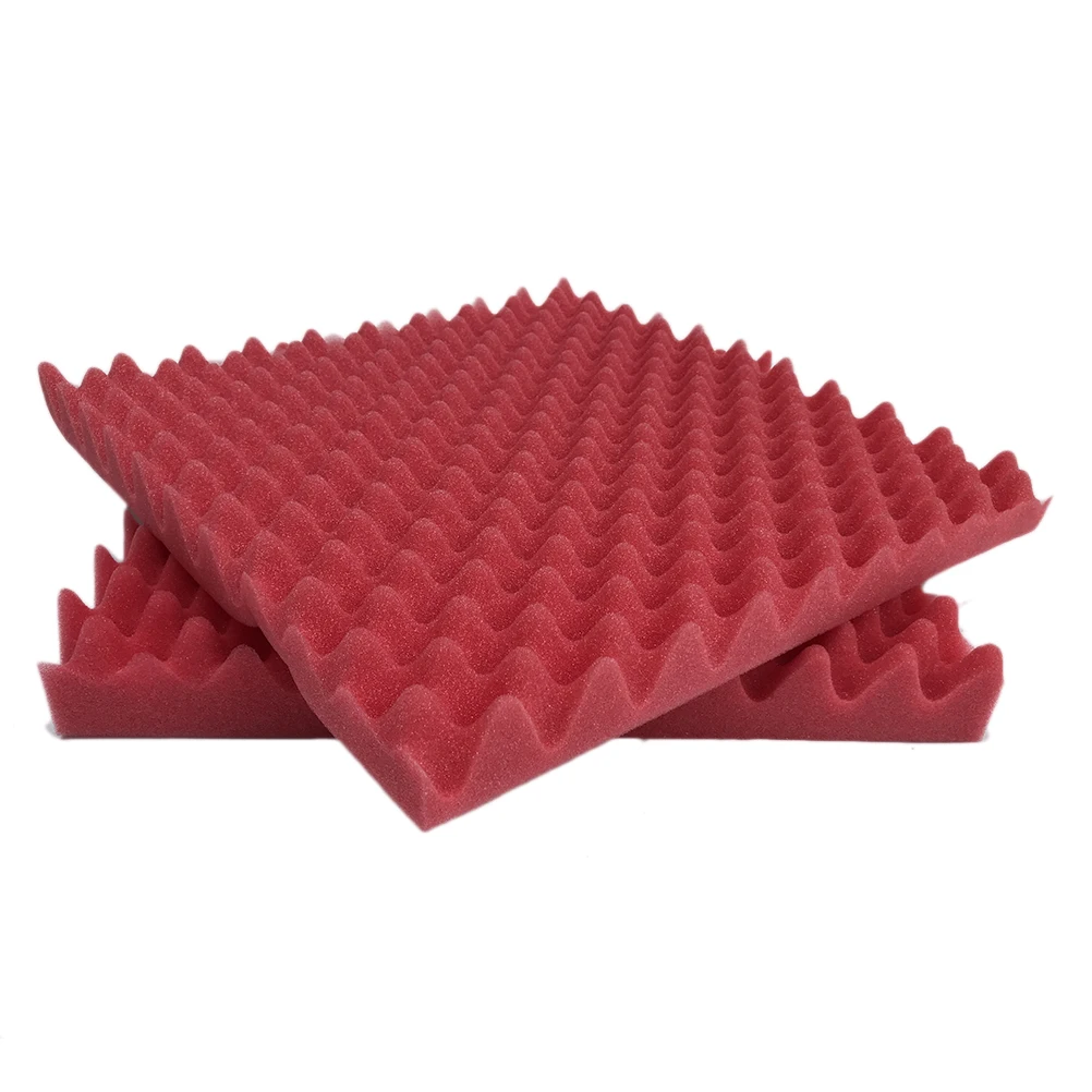 30*30CM Acoustic Soundproof Foam Sealing Strips Wedge Plates Studio Vocal Foam Seal Type Soundproofing Tools