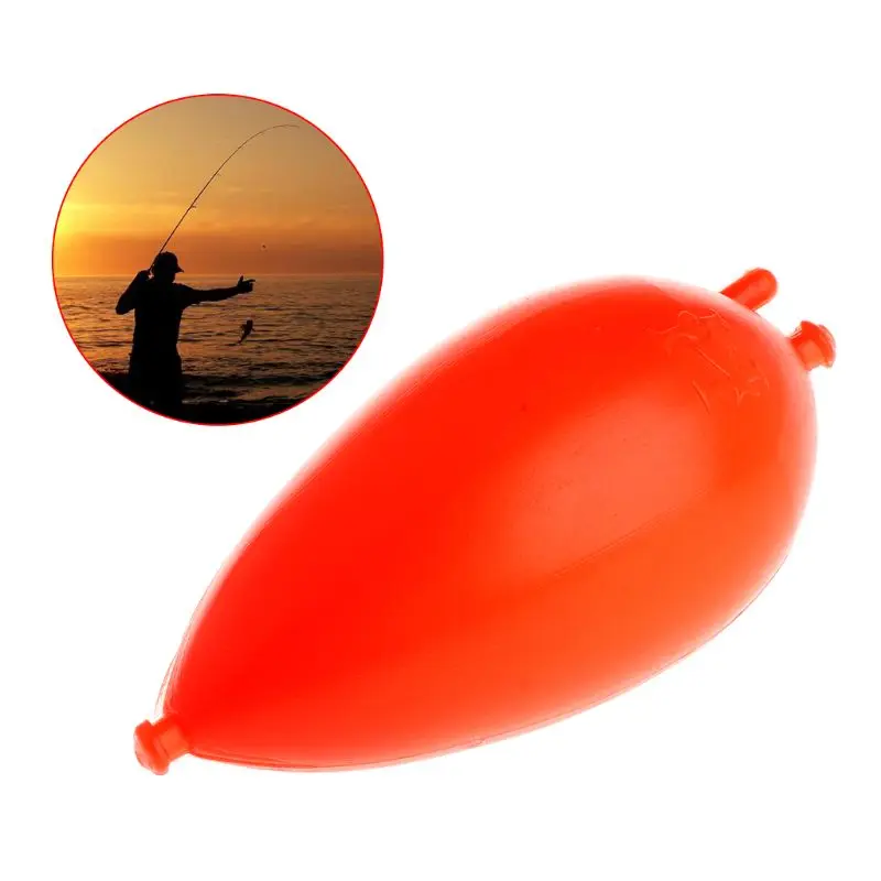 

Fishing Float Bobber Plastic Oval Shape Located High Floating Buoyancy Buoy Environmental Threading Tackle Accessories