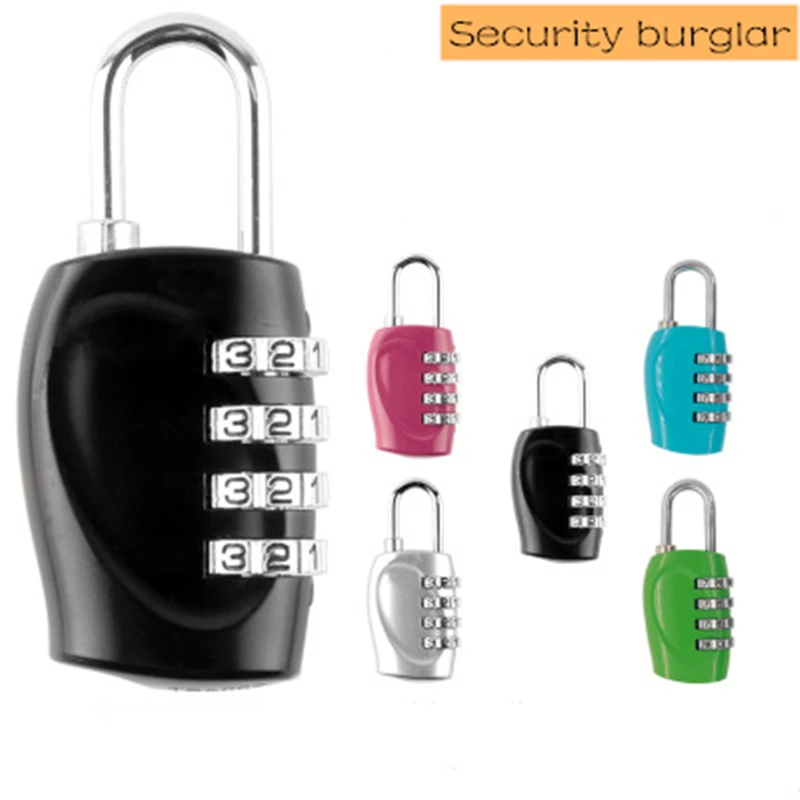 

Popular Newest 4 Dial Digit Security Password Lock Combination Suitcase Luggage Metal Code Password Lock Padlock