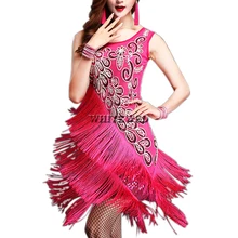 1920 s Gatsby Вдохновленный стиль выпускного вечера вечерние наряды привлекательные костюмы Заклепки блесток кисточкой из двух частей 1920's стиль Гэтсби Платья для вечеринок