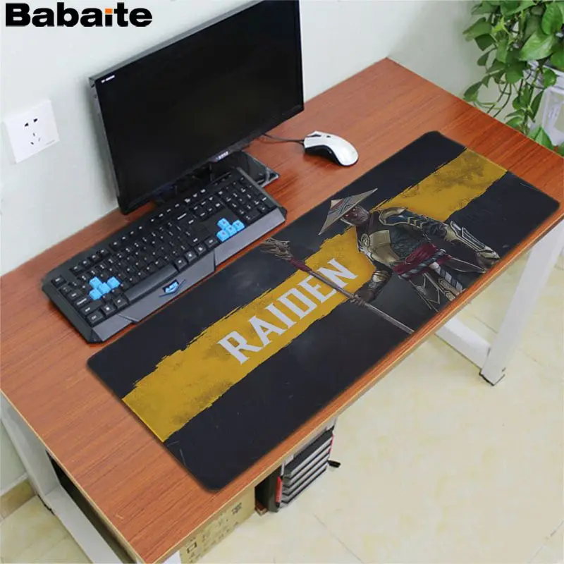 Babaite новый дизайн Mortal Kombat 11 блокирующая кромка коврик для мыши игровой резиновый