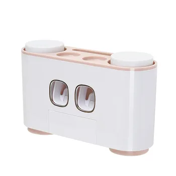 

Bathroom Automatic Toothpaste Dispenser Toothpaste squeezer Wall Paste Mounted Toothbrush holder Bathroom accessories set