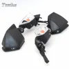 Motorcycle Rear view mirror with front turn signal For Kawasaki ZX 10R 2008 2009 2010 Accessories Brand New 4