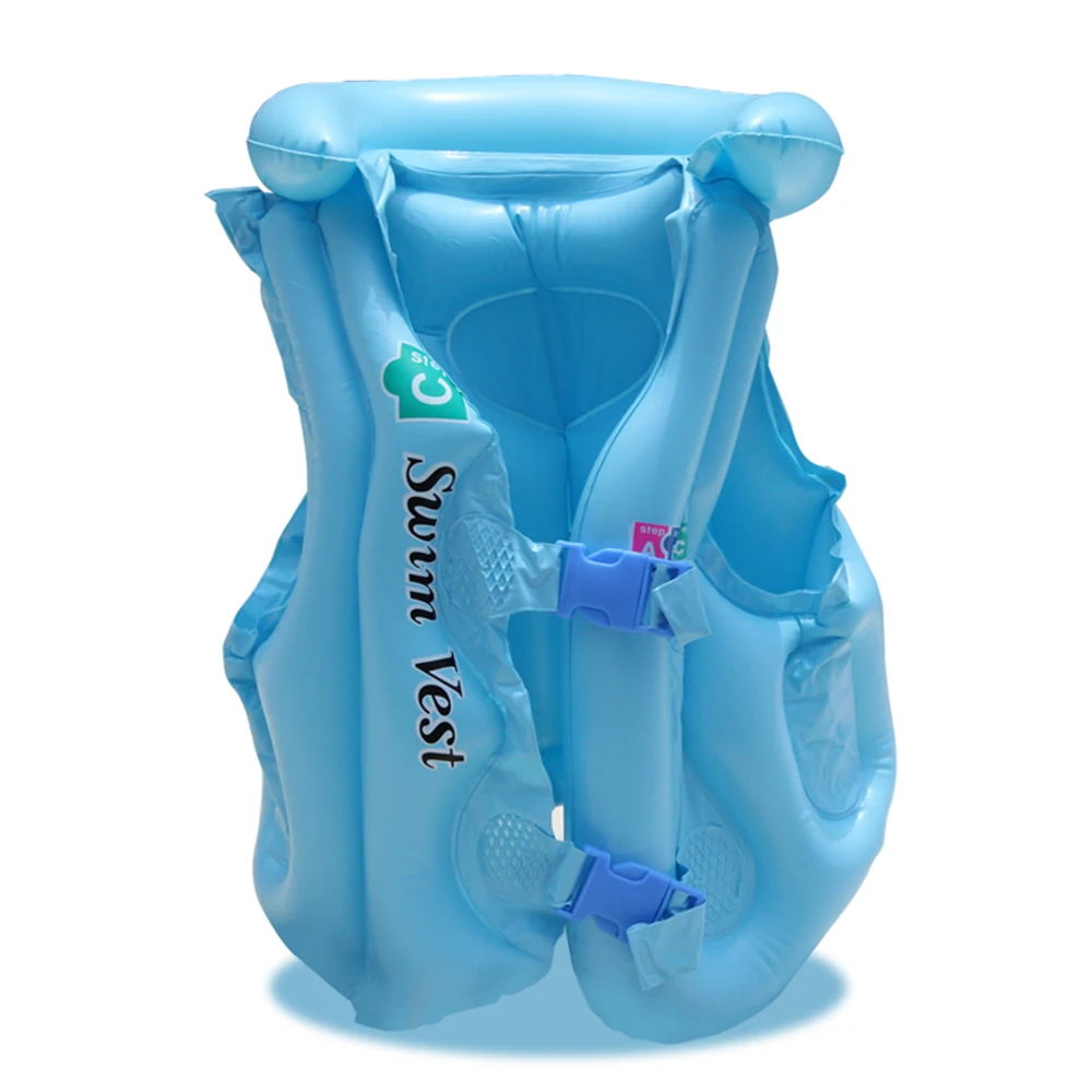 Спасательный жилет для детей, спасательный жилет для детей, плавающий плавучий костюм для плавания, жилеты - Цвет: Синий
