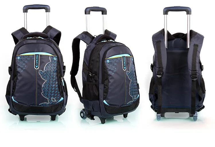 Детский чемодан школьные сумки, студенческие чемоданы на колесиках, рюкзак, водонепроницаемый детский рюкзак на лестницу для мальчиков и девочек