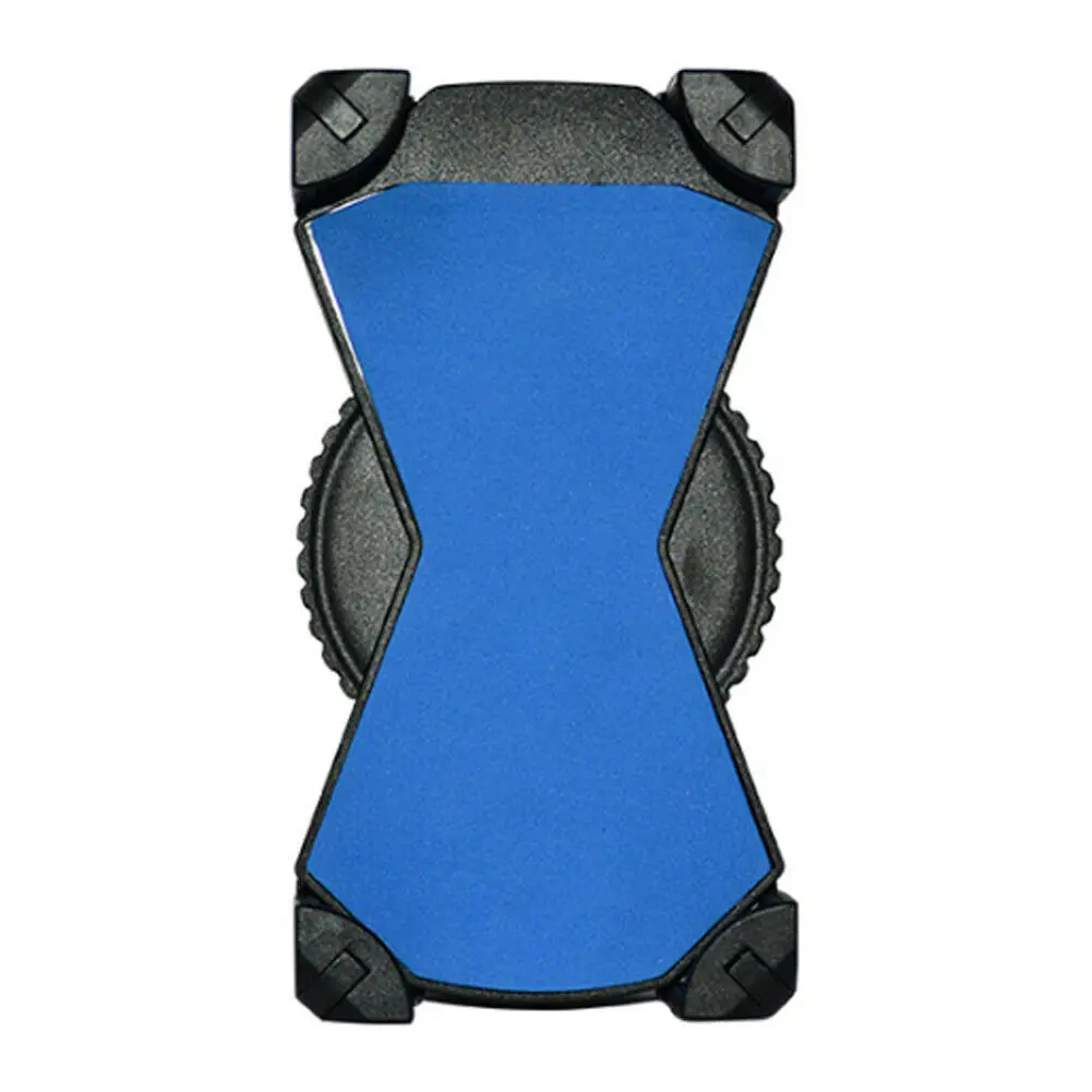 Универсальный мотоцикл USB зарядка держатель мобильного телефона держатель для навигатора рукоятка мотоцикла зажим крепление велосипеда руля велосипеда держатель мобильного телефона - Название цвета: Синий