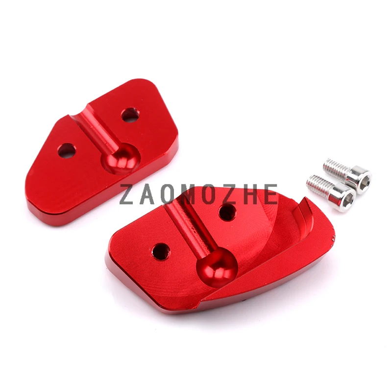 CNC алюминиевый мотоцикл Kickstand Sdestand подставка расширение площадка для увеличения