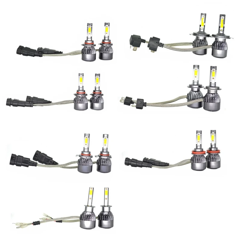 Perfect Car Drive Modification Accessories Far And Near Light 6400Lm 50W Front Light Led Headlights H11 6