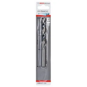 

BOSCH 2608577174 Drill for metal HSS PointTeQ DIN338 10,0x87x133