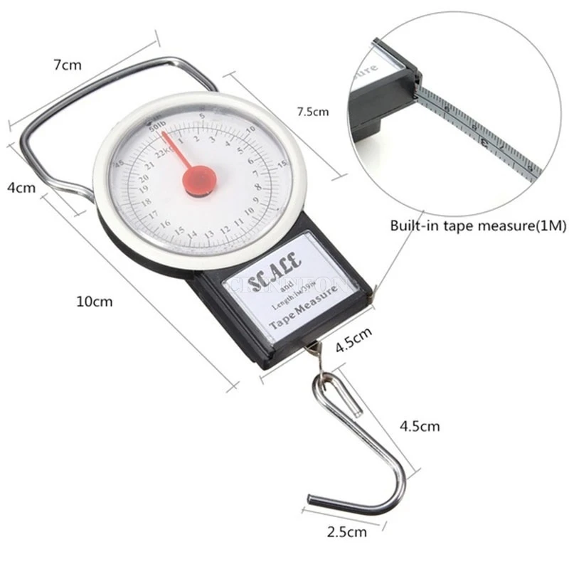 Dhl 200pcs Pocket 22kg 50 Pounds Fishing Hanging Electronic Scale Dhl 200pcs Pocket 22kg 50 Pounds