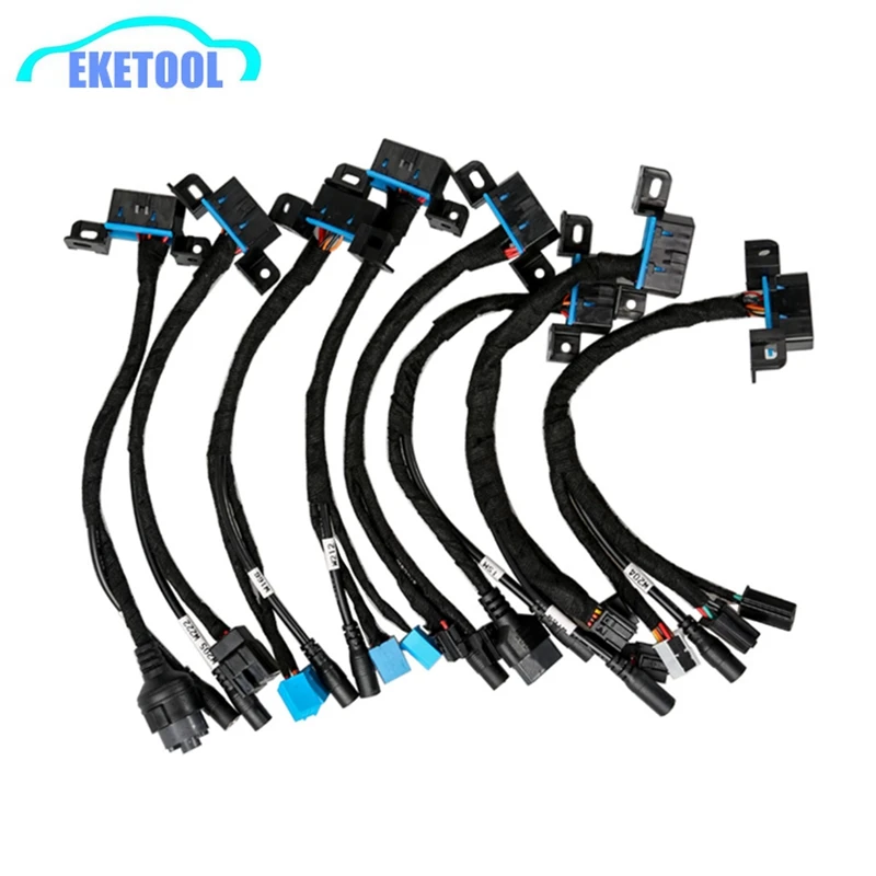 

EIS ELV Test Wires Eight in One EIS/ELV Detection Key Cables Works Together with VVDI MB BGA TOOL and CGDI MB Prog