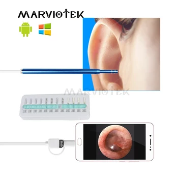 

3 in 1 Android USB Ear Cleaning Endoscope Visual Earpick Mini Camera HD Ear Clear Tool For Windows PC for android Support OTG