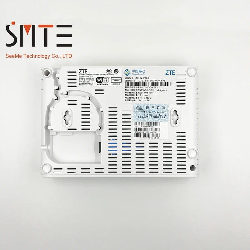 ZTE zxhn F623 FTTH GE 1 + 3 с Wi-Fi GPON ONU