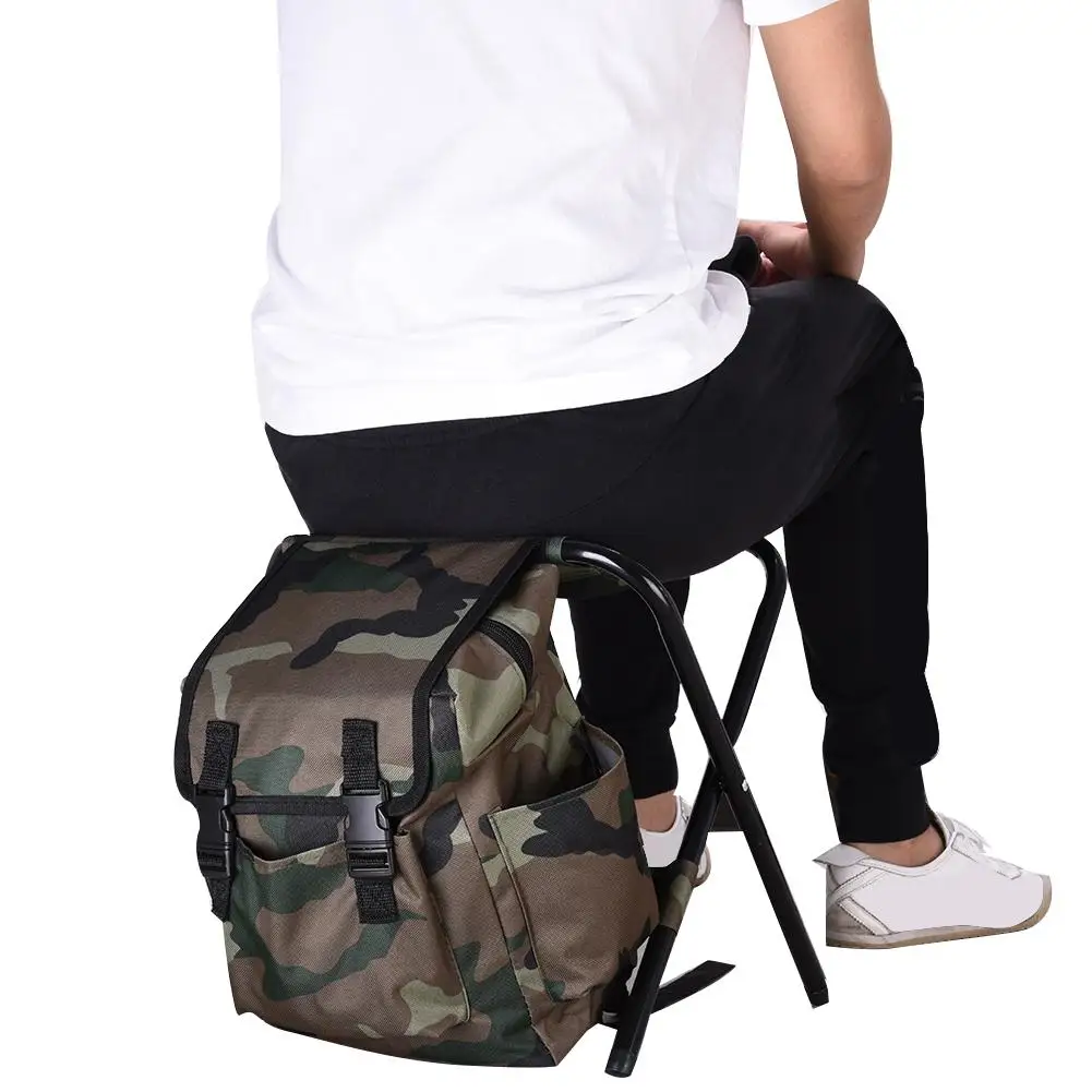 camo backpack chair
