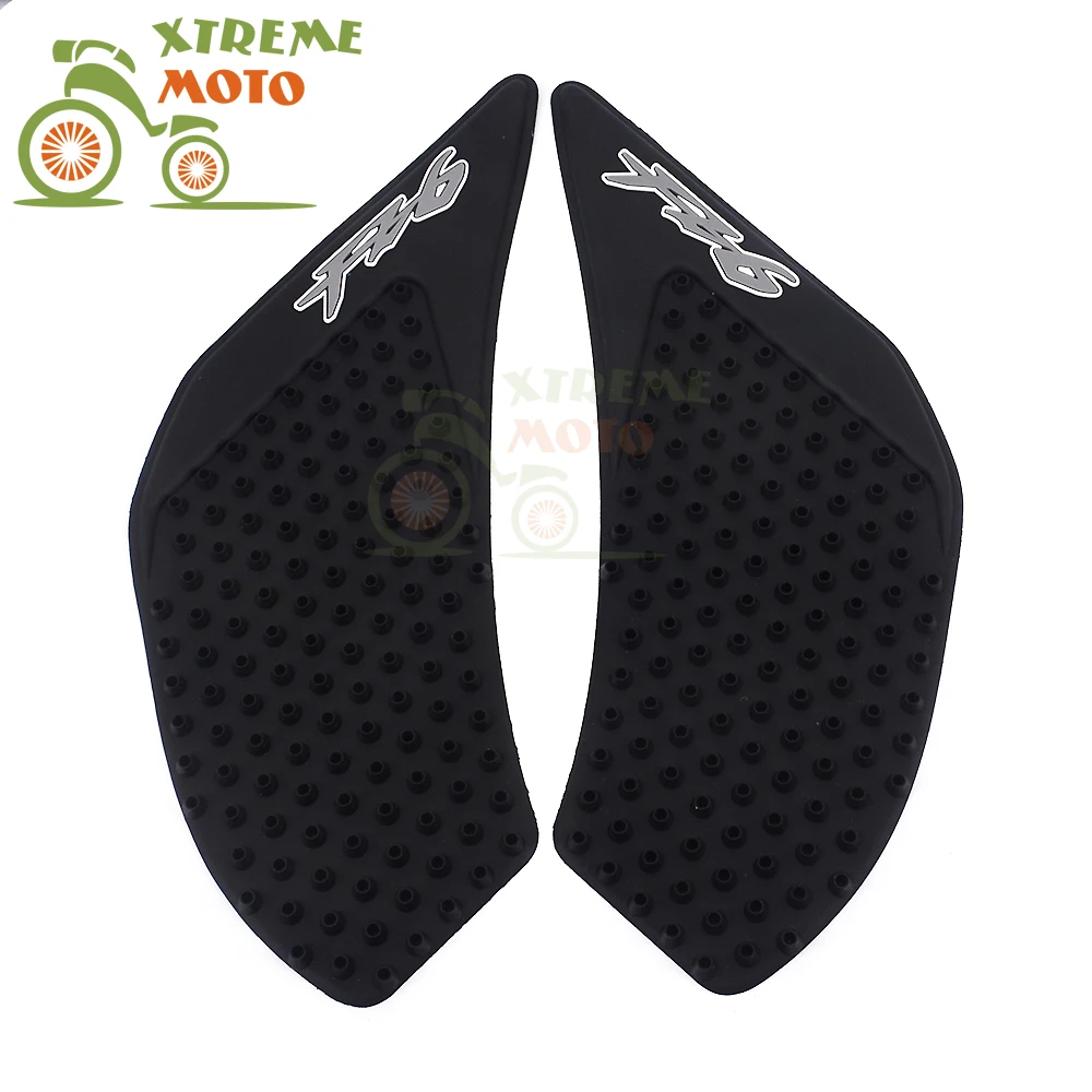 

Motorcycle Gas Tank Pad Traction Side Pads Gas Fuel Knee Grip Decal Protector For FZ-6 FZ6 600 2006 2007 2008 2009 2010
