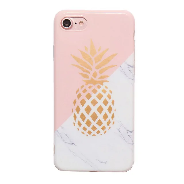 Youthful Pineapple Cases For iPhone 6 6s Plus 7 Plus Soft