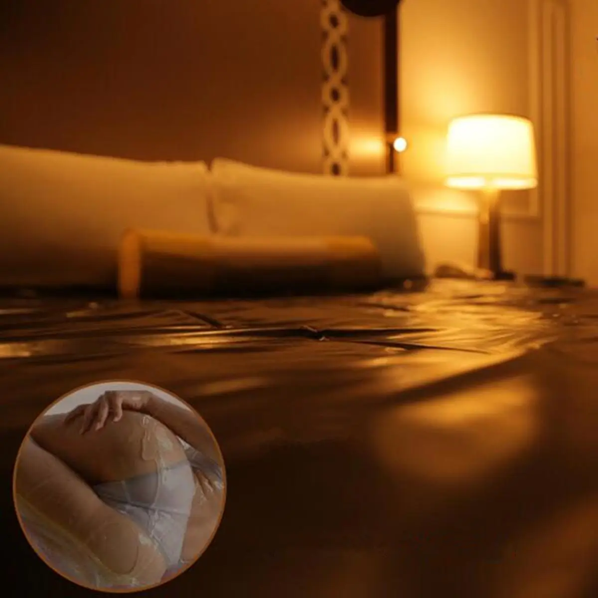 للماء PVC الكبار الجنس لعبة الفراش ملاءات الحساسية الإغاثة حشرة الفراش هيبوالرجينيك الجنس الفينيل غطاء مرتبة الأسود ملاءات السرير