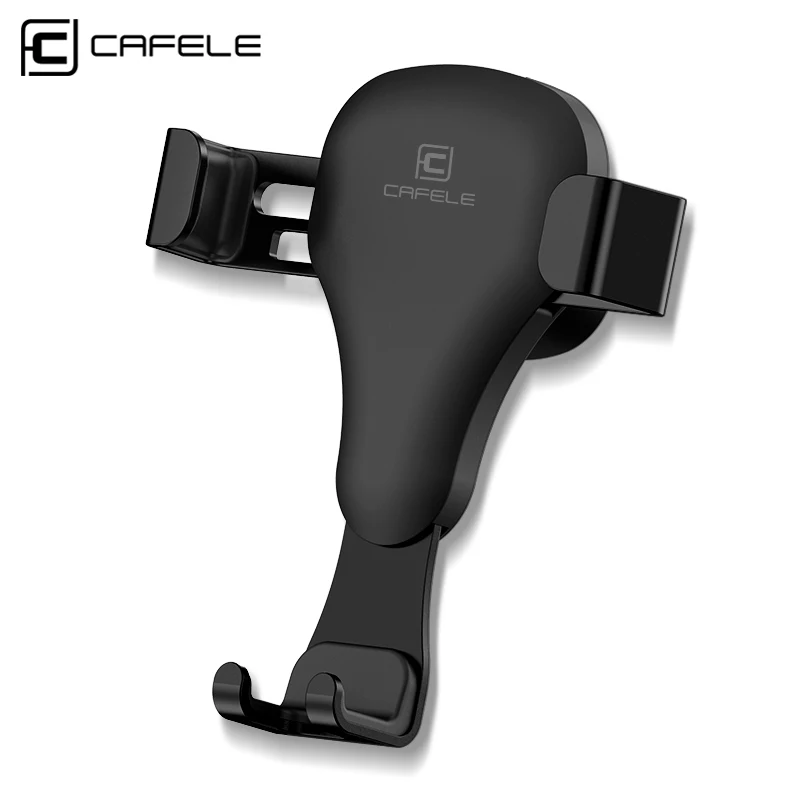 

CAFELE Gravity reaction 360 Rotate Car holder Clip type air vent monut GPS car phone holder for iPhone X 7 8 Plus Samsung S8 S9