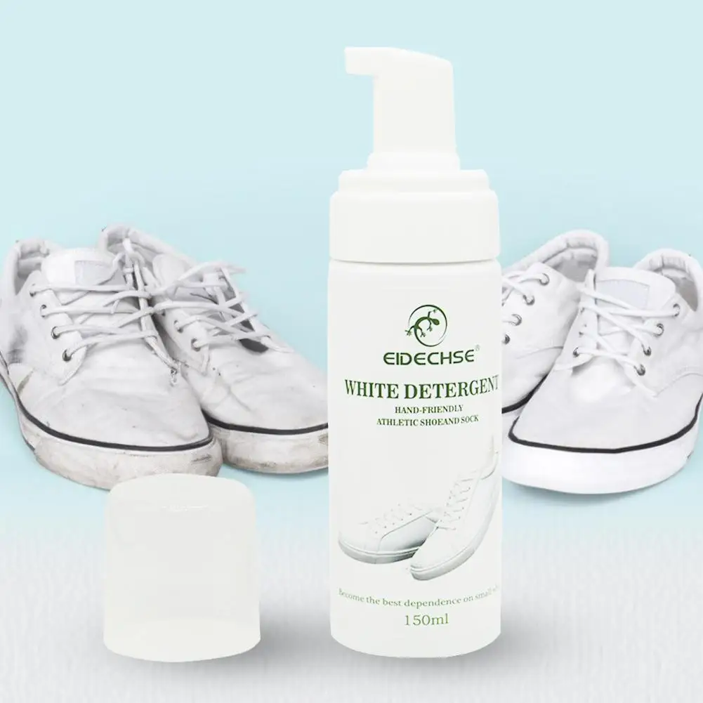 Натуральная и экологически чистая формула кожа белая обувь очиститель полный комплект для ухода за кожей защиты пены