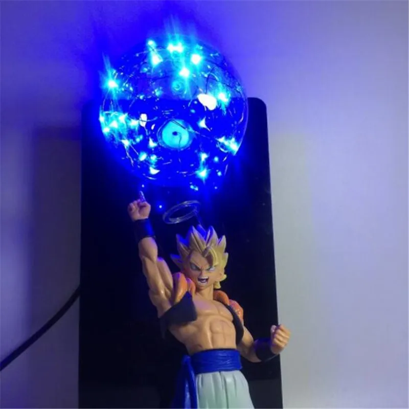 Leedome Dragon Ball Z Son Goku Genki настольная pirit бомба настольная лампа Luminaria светодиодный ночник декоративная комната освещение праздничный светодиодный