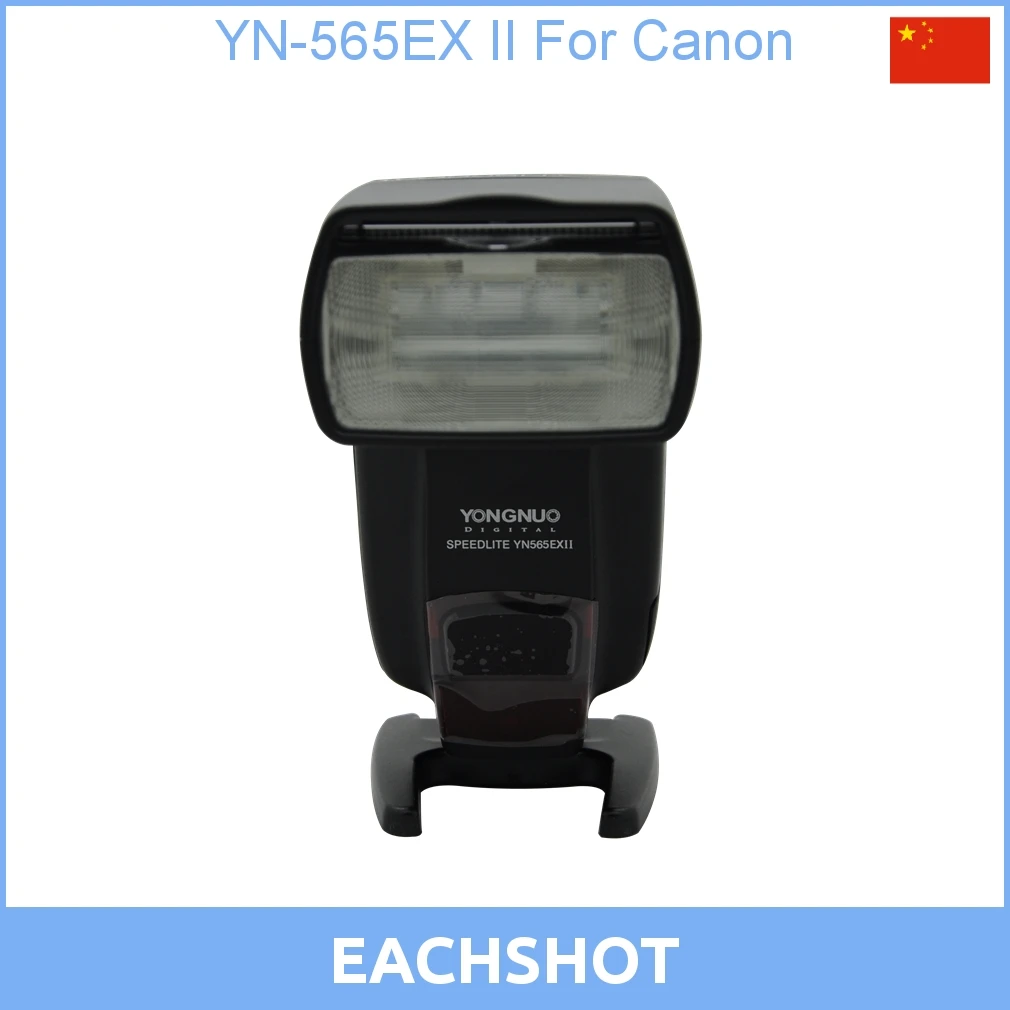 Новая версия YN-565EX II ttl Flash Speedlite с высоким направляющим номером для Canon 6D 7D, 70D 60D, 600D, XSi XTi T1i T2i T3